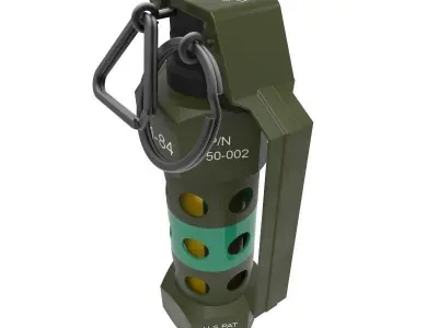 M84 FLASHBANG GRENADE 3D print model