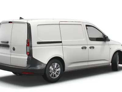 Volkswagen Caddy Commerce Van Maxi 2021 3D model