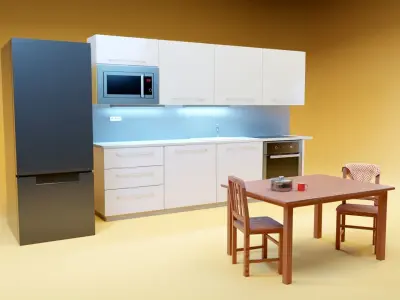 Kitchen Free 3D model order