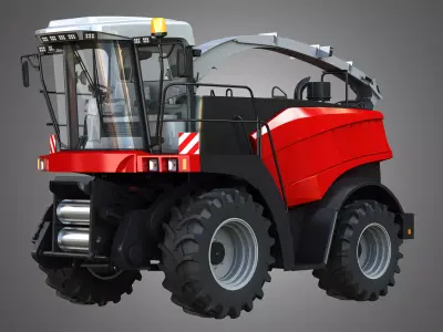 Rostselmash - RSM 1403 Harvester Combine 3D model