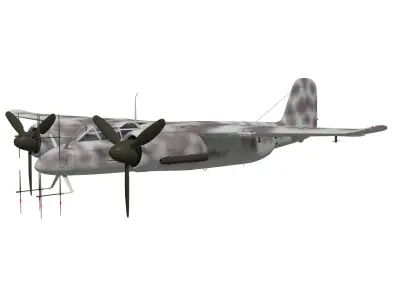 Focke Wulf Ta154 moskito 3D model