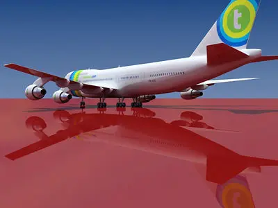 Transavia Airline 3D model