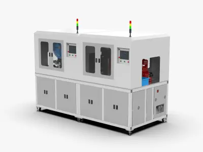 Automatic Wire Processing Machine 3D model