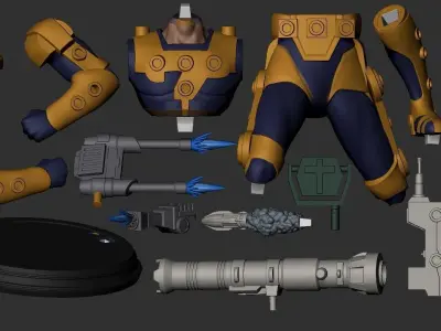 The Centurions - Jake Rockwell 3D print model