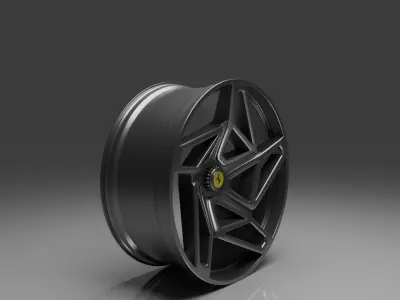 Ferrari FP8 Wheel 3D model