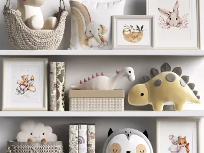 Kids Room Decor 138 3D model