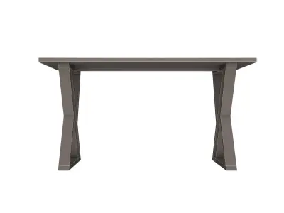 Table Iron Skeletion Low-poly 3D model