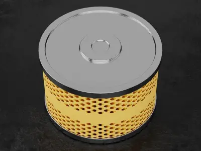 Car Filter Type N 3D model