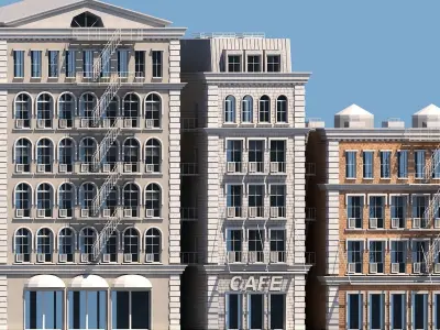 Commercial Buildings 101 3D model