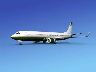 Boeing 737-900ER Corporate 3 3D model