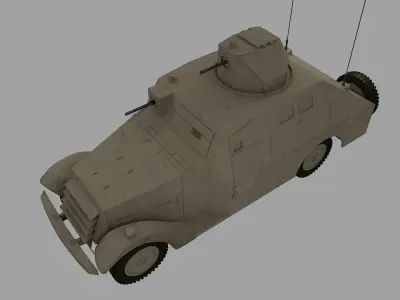 APC M3 Scout Car Isareli Version 3D model