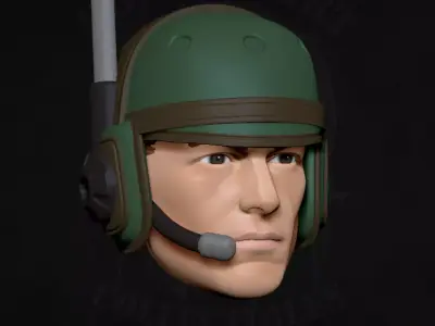 Scifi Troopers Collection 3D Pritnable Files for Action Figures 3D print model