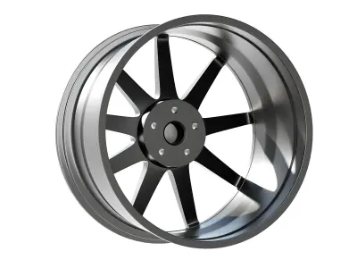 HRE TTR109 Low-poly 3D model