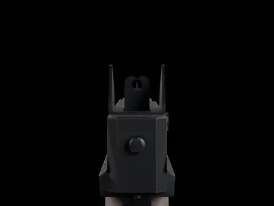 Thompson M1A1 3D model