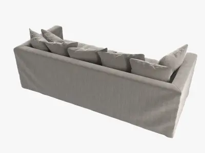 Decotique le grand three seat air sofa 3D model