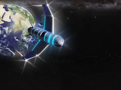 Spaceship Free 3D model