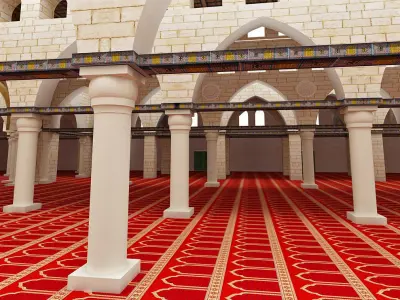 Al-Aqsa Mosque 3D model