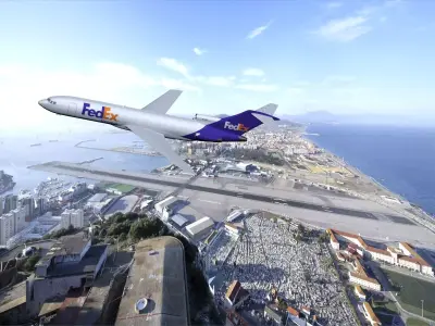 Boeing 727-200F Advanced Freighter 3D model