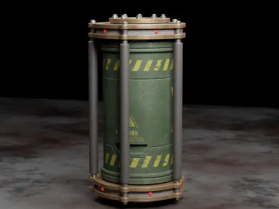 Military Grade Time Bomb  3D model
