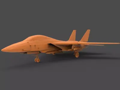 F-14 Tomcat 3D print model