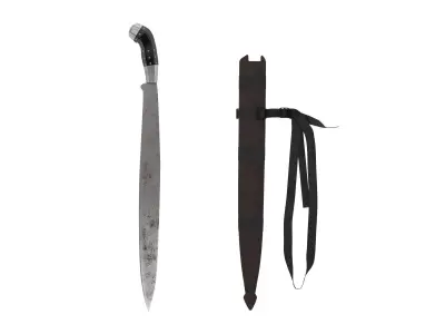 Dahong Palay Low-poly 3D model