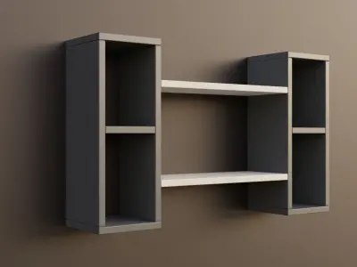  Modern Shelf Design Free 3D model