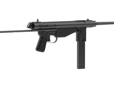 FBP submachine gun 3D model
