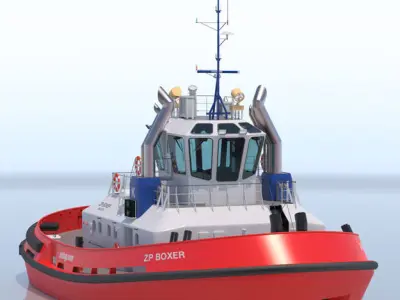 ATD Tug ZP BOXER 3D model