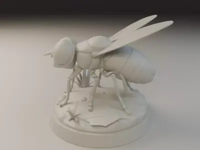 red eye flies 3D print model