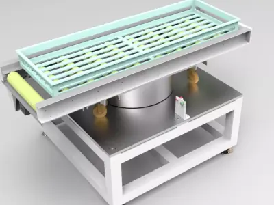 Rotating conveyor 3D model