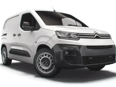 Citroen Berlingo Van SWB 2021 3D model