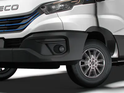 Iveco eDaily Van L3H3 HQ Interior 2024 3D model