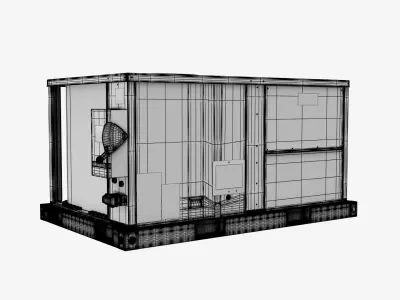 Commercial Generator 3D model