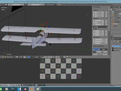 dorand Plane Free 3D model