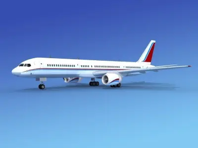 Boeing 757-200 Corporate 2 3D model