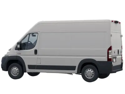 RAM PROMASTER 2500 Cargo Van 136 High Roof 3D model