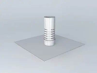 Bell siphon 3D model