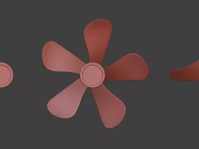 Fan Blade 3D model