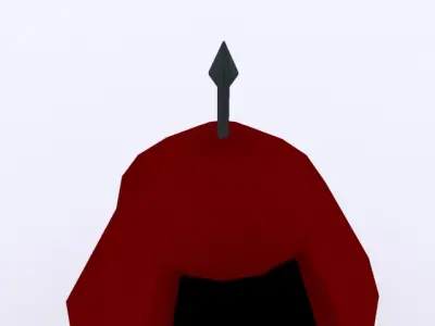 Low poly Defence Tower Free low-poly 3D model