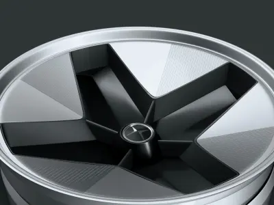 volvo concept rim Low-poly 3D model