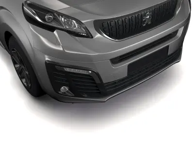 Peugeot Traveller L1 2017 3D model