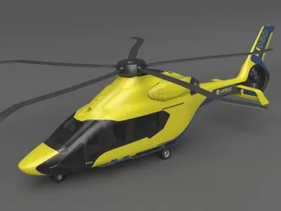 Airbus Helicopter H160 2022 3D model