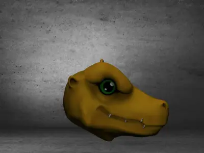 Llavero agumon 3D print model