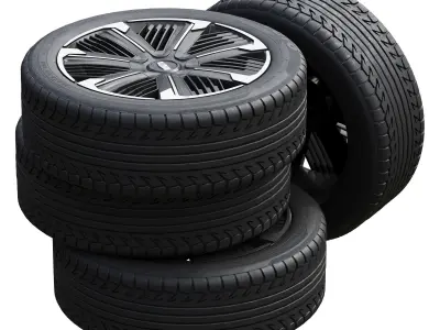 Cadillac wheels 3D model