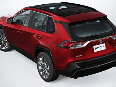 2019 Toyota RAV4 3D model