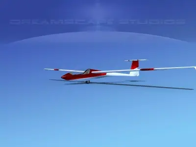 Centrair C-101 Pegase V04 Low-poly 3D model