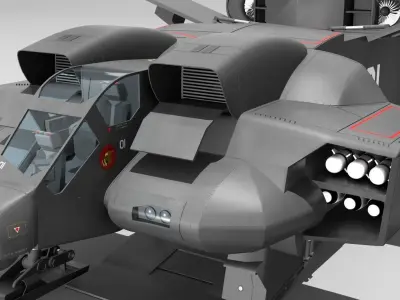Aliens USMC Dropship Free 3D model