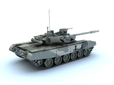 T 90 Tank  3D model