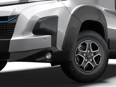 Iveco eSuperJolly Van L1H2 2026 3D model