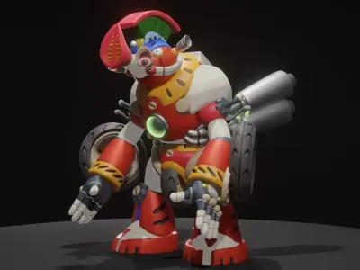 Ride Boarski 3D model